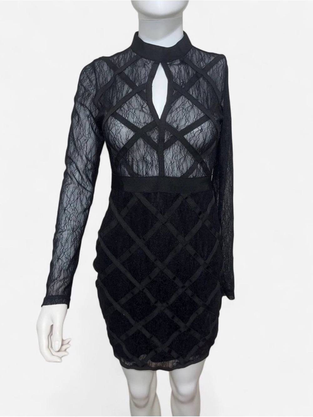 Fashion nova black med dress
